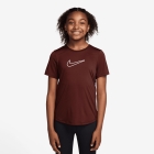 Nike Dri-FIT One T-Shirt Girl - Mystic Dates/White