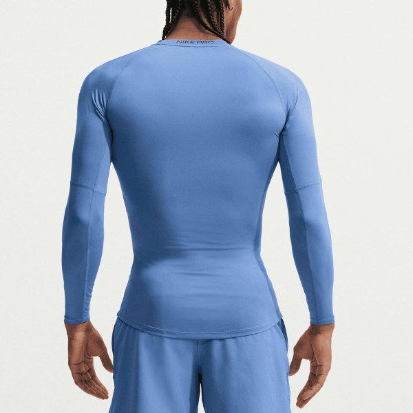 Nike Dri-FIT Pro Camisa - Indigo Storm/Black