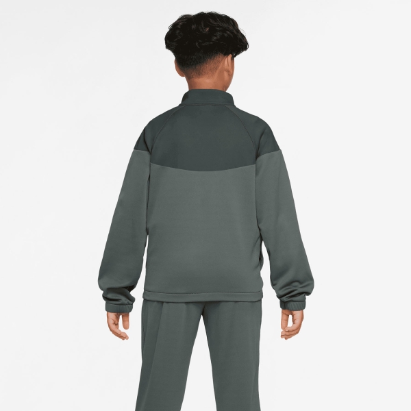 Nike Dri-FIT Tracksuit Kids - Camo Green/Black Spruce/White