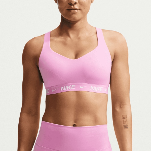 Women's Bra and Underwear Nike Indy Swoosh Pro Sports Bra  Pink Rise FD1068621