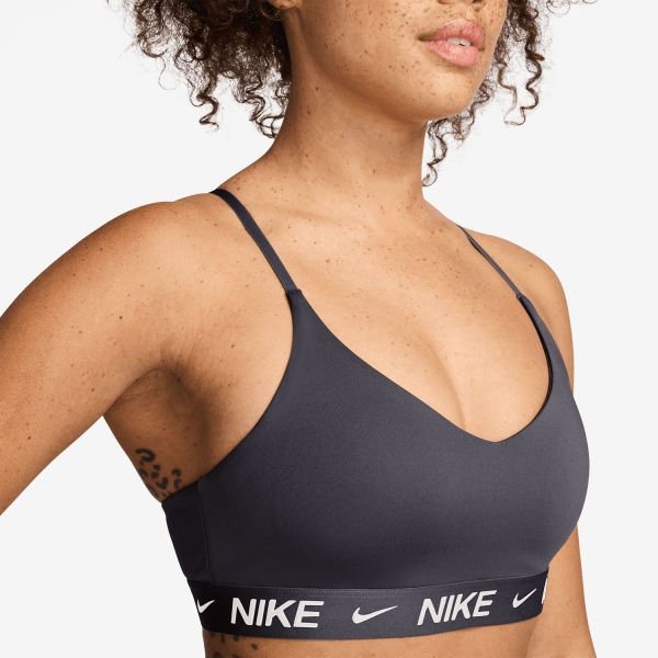 Women's Bra and Underwear Nike Indy Swoosh Sports Bra  Gridiron/White FD1062013