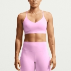 Nike Indy Swoosh Sports Bra - Pink Rise Nike Indy Swoosh Sports Bra - Pink Rise