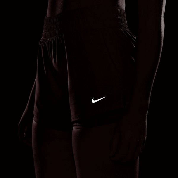 Nike One 2 in 1 3in Shorts - Pink Smoke/White