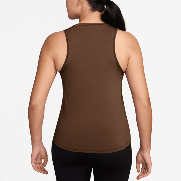 Nike One Classic Tank - Cacao Wow/White