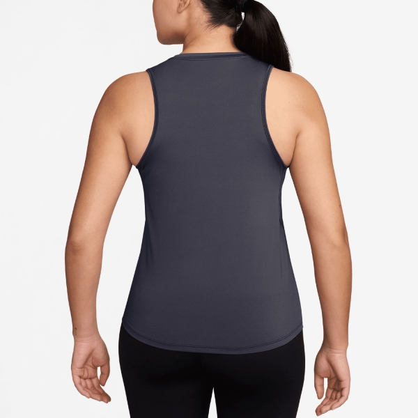 Nike One Classic Tank - Gridiron/White