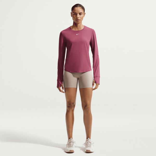 Nike One Classic Camisa - Pink Smoke/White