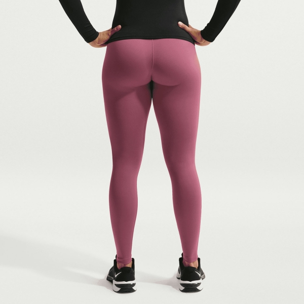 Nike One Dri-FIT Tights - Pink Smoke/White