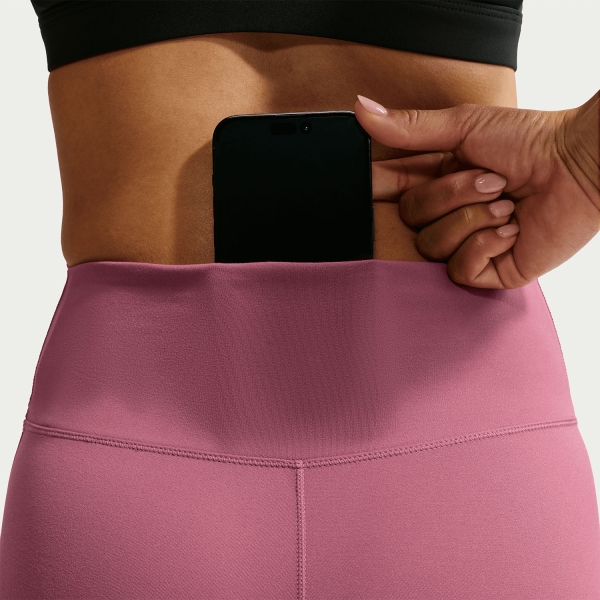 Nike One Dri-FIT Tights - Pink Smoke/White