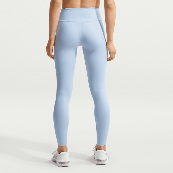 Nike One Logo 7/8 Tights - Hydrogen Blue/White