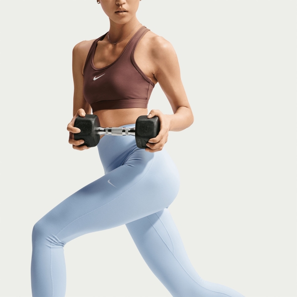 Nike One Logo 7/8 Tights - Hydrogen Blue/White