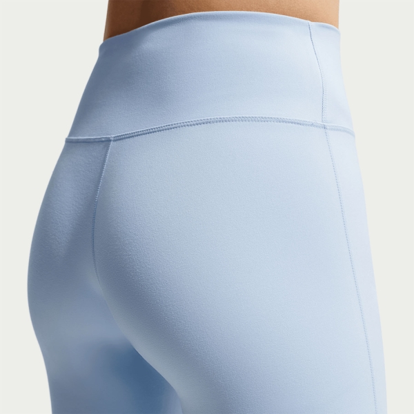 Nike One Logo 7/8 Tights - Hydrogen Blue/White