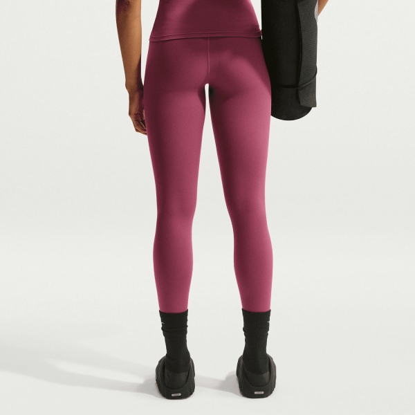 Nike One Logo 7/8 Tights - Pink Smoke/White