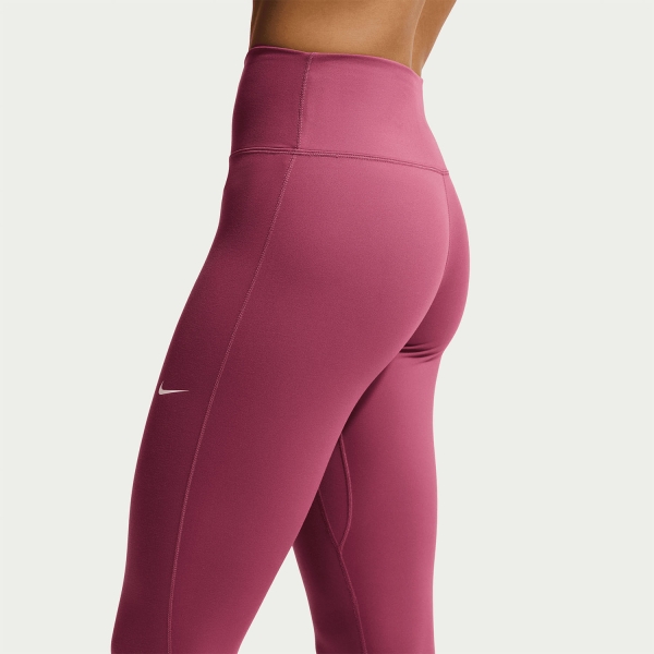 Nike One Logo 7/8 Tights - Pink Smoke/White