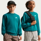 Nike Sportswear Club Sweatshirt Junior - Bright Spruce/White Nike Sportswear Club Sweatshirt Junior - Bright Spruce/White