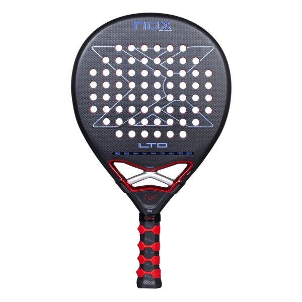 Pala NOX LTD NOX AT10 Genius 12K XTREM LTD Padel  Black/Red PACKPATLTD26