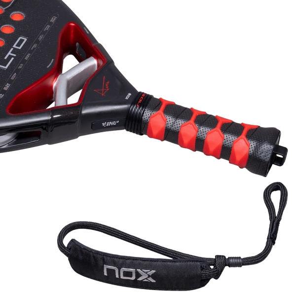NOX AT10 Genius 12K XTREM LTD Padel - Black/Red