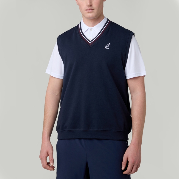 Men's Padel Jacket Australian New Classic Vest  Eclipse Blue TEUGI0012194