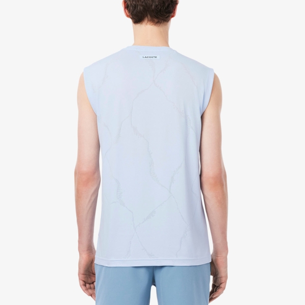 Lacoste Ultra Dry Crocodile Top - Bleu Clair