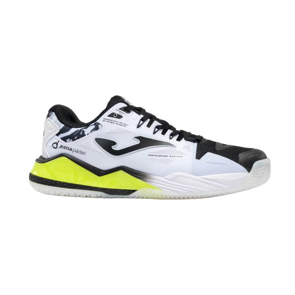 Zapatillas Padel Hombre Joma Spin  Black/White TSPINW2631OM