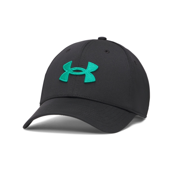 Padel Caps and Visors Under Armour Blitzing Cap  Black/Geode Green 13767000008