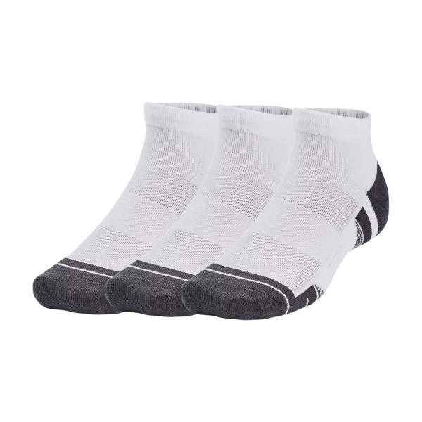 Calcetines Padel Under Armour Performance Tech Pro x 3 Calcetines  White/Jet Gray 60151370100