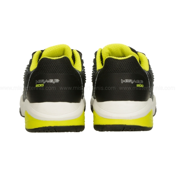 Lotto Mirage 200 II All Round Bambini - All Black/All White/Acacia Green