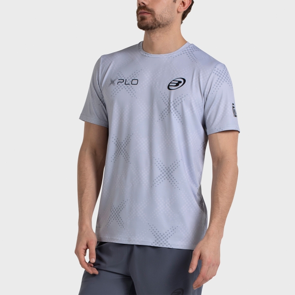Camiseta Padel Hombre Bullpadel Di Nenno 26I Camiseta  Gris Claro 495880002