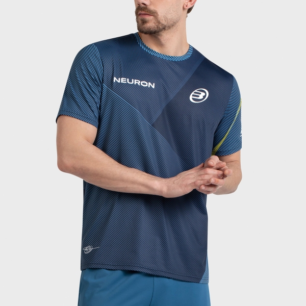 Camiseta Padel Hombre Bullpadel Chingotto 26I Camiseta  Azul Atomico 495885995