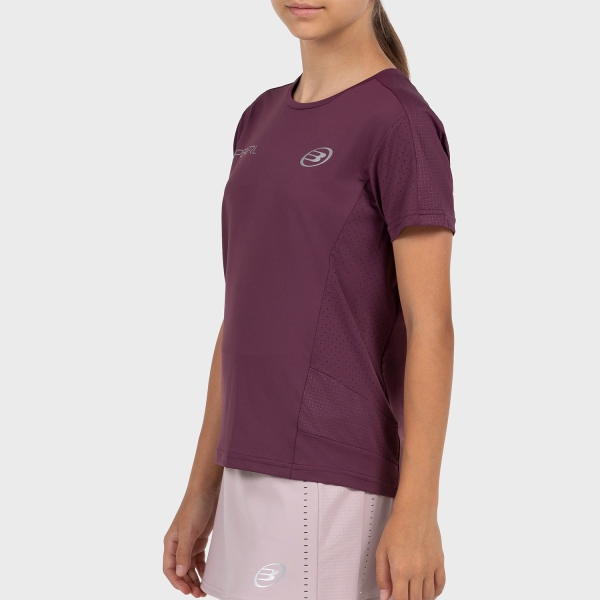 Camiseta y Polo Padel Mujer Bullpadel Bea 26I Camiseta  Ciruela 496986771