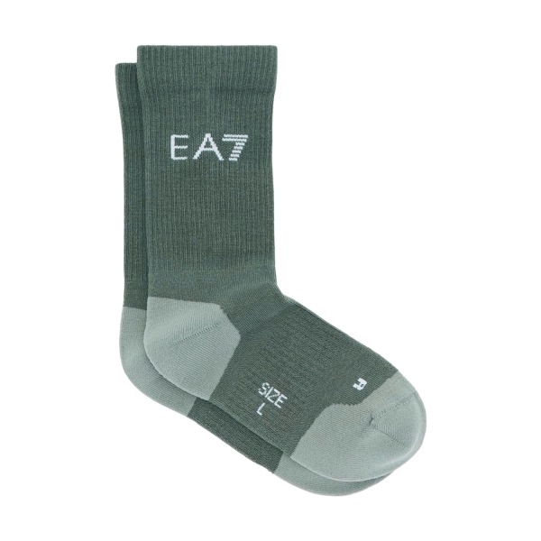 Padel Socks EA7 Pro Socks  Silver Pine/White 7X000844AF27641M7272
