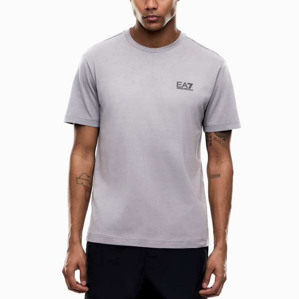 Men's T-Shirt Padel EA7 Train Core TShirt  Gray Violet 8NPT26PJVQZU8011