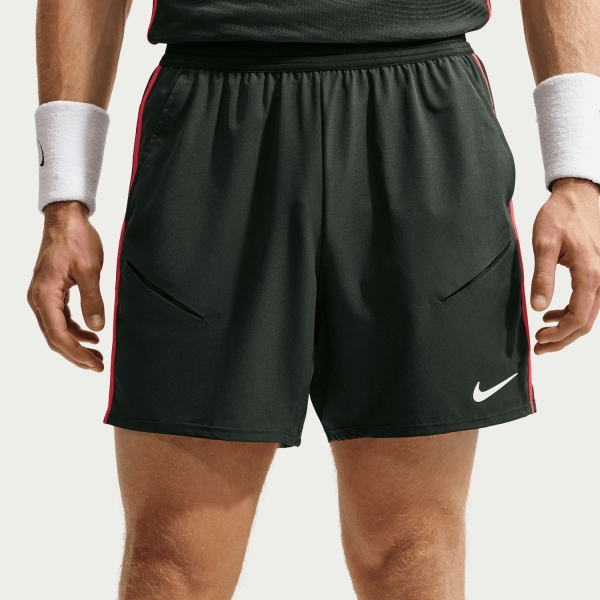 Men's Padel Shorts Nike Court Slam DriFIT 6in Shorts  Black Spruce/White IM5781317