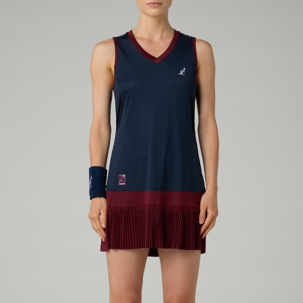 Women's Padel Dress Australian Perfect Dress  Eclipse Blue TEDAB0018194