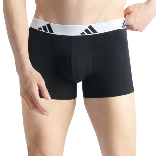 adidas Active Flex x 2 Boxer - Black/White