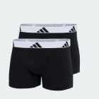 adidas Active Flex x 2 Boxer - Black/White adidas Active Flex x 2 Boxer - Black/White