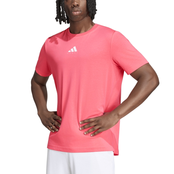 Men's T-Shirt Padel adidas Padel Category Graphic TShirt  Pure Turbo KR2329