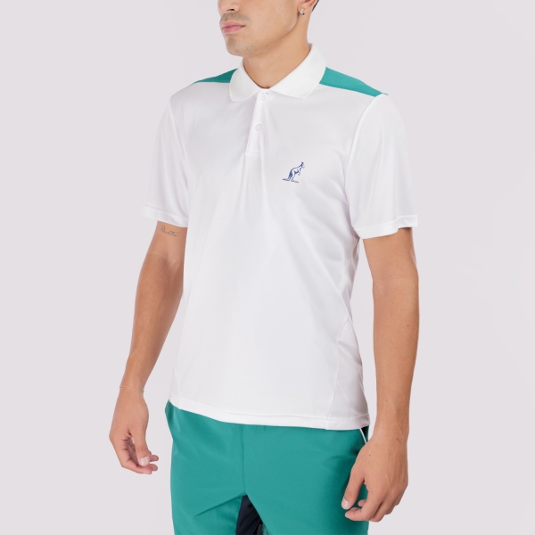 Men's Padel Polo Australian Court Ace Polo  Bianco TEUPO0039002D