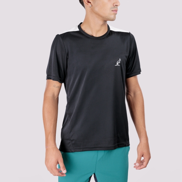 Men's T-Shirt Padel Australian Court TShirt  Nero TEUTS0093003