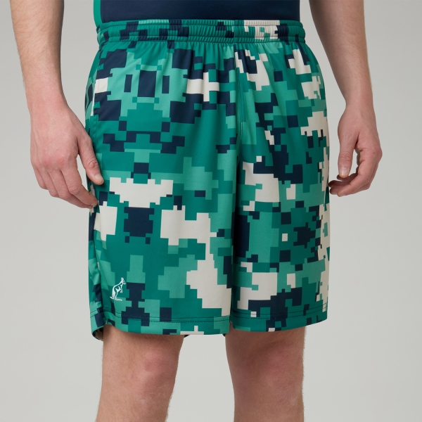Men's Padel Shorts Australian Full Tactics 7.5in Shorts  Everglades TEUSH0060194