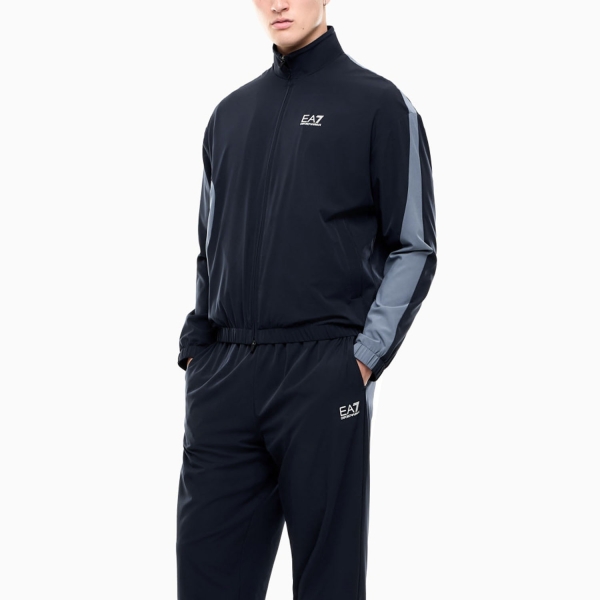 Men's Padel Suit EA7 Pro Performance Tracksuit  Armani Blue 7M002495AF13137UB102