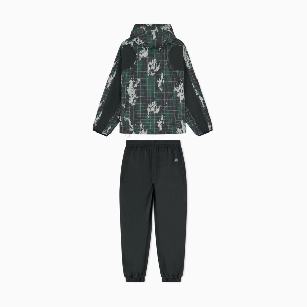 EA7 VENTUS7 Graphic Tracksuit - Fancy Camou Green Black