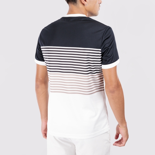 Fila BB 1983 T-Shirt - Ecru/Black/Taupe Gray Comb