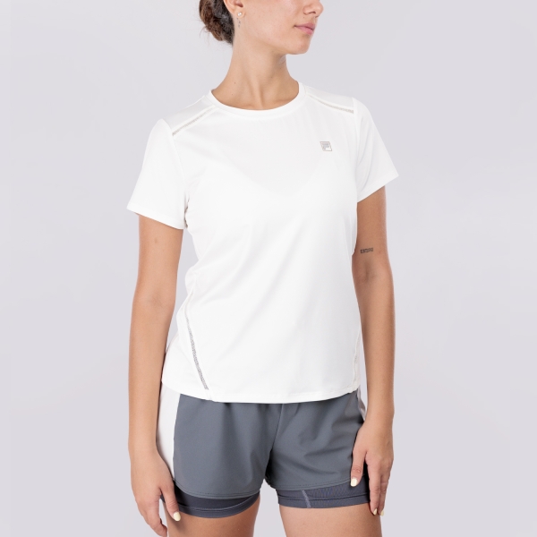 Camiseta y Polo Padel Mujer Fila Colette Camiseta  Ecru XCL2623662010