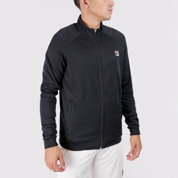 Men's Padel Jacket Fila Demetrio Jacket  Black FBM261025900