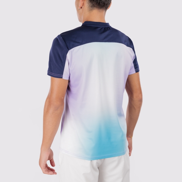 Fila Taavi Polo - Lavender/Aqua Blue Graphic Comb