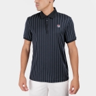 Fila Stripes Polo - Black/White
