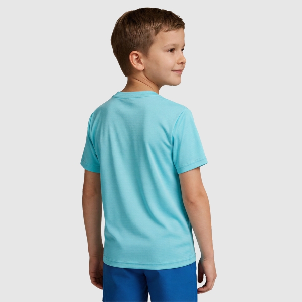 Fila Tristan T-Shirt Boys - Peacock Blue