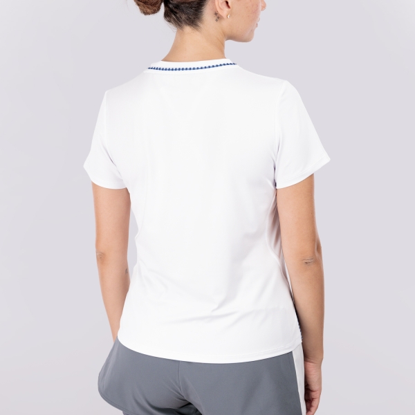 Fila Valeria Camiseta - White/Vichy Print