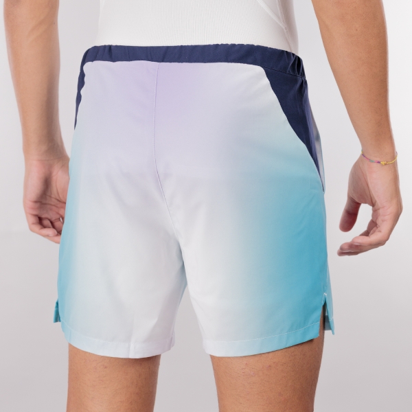 Fila Zayn 5in Shorts - Aqua Blue Graphic