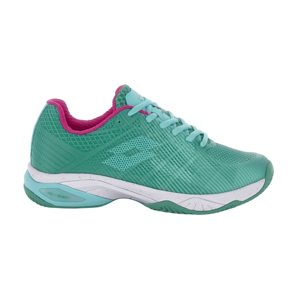 Zapatillas Padel Mujer Lotto Mirage 300 III Clay Blue/Green/Pink C 218996BOA